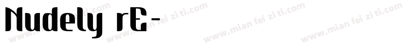 Nudely rE字体转换